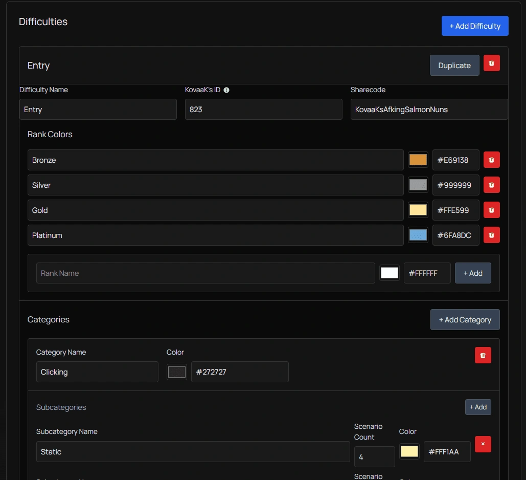 Interactive Benchmark Builder
