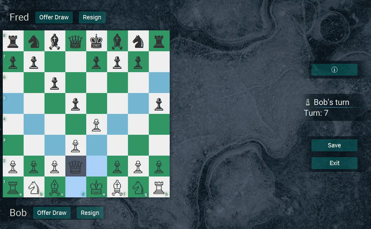 Chess Tutor (University Group Project)